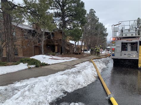 Flagstaff Fire Crews Battled A House Fire Tuesday Near Fourth Street ...