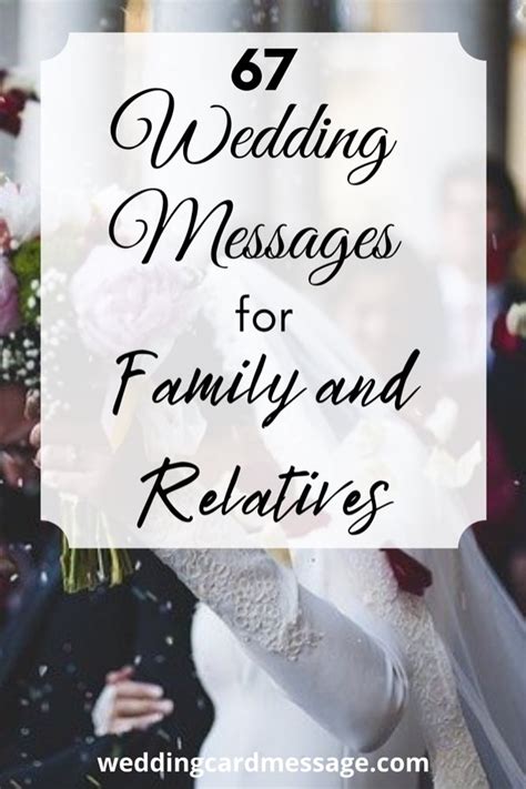 67 Wedding Messages for Family & Relatives - Wedding Card Message