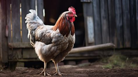 Premium AI Image | a photograph of rooster chicken hen