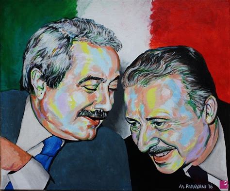 disponibile quadro - Falcone e Borsellino - Massimo Paravani | PitturiAmo® APS