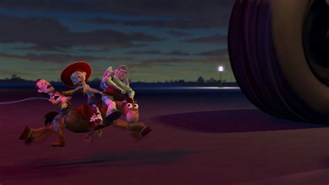 Image - Woody Jessie and Buzz riding Bullseye Fast.jpg | Disney ...