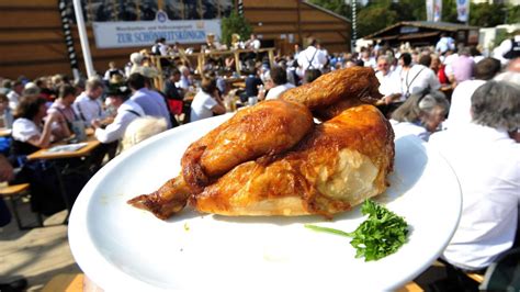 Oktoberfest Food in Tents - Munich, Bavaria, Germany