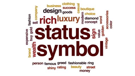 Status Symbols: Indicators Of Power And Affluence