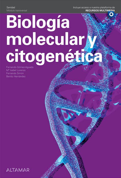 Libro biología molecular y citogenética | Editorial Altamar