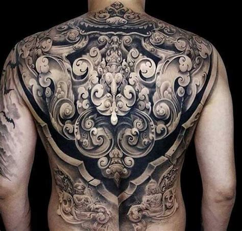 31 Breathtaking Full Back Tattoo Designs - TattooBlend