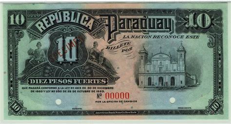 World Banknotes - Paraguay