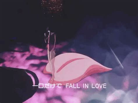 Fall in love, anime gif and aesthetic gif anime #2003759 on animesher.com