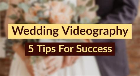 5 Wedding Videography Tips For Success - TunePocket