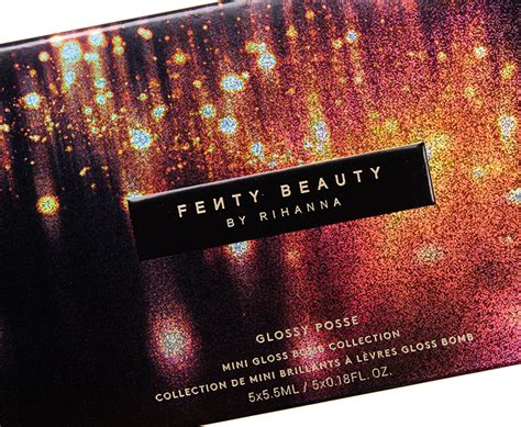 Fenty Beauty Glossy Posse Mini Gloss Bomb Set Review & Swatches