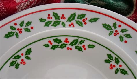 Happier Than A Pig In Mud: New Corelle Winter Holly Pattern