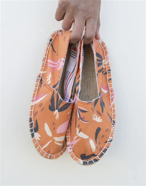 4 Tips For Making Your Own Pair of Espadrilles with Spoonflower Fabric ...