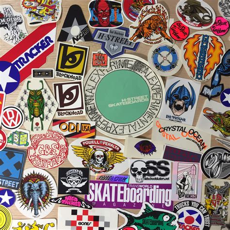 Vintage skateboard stickers for sale — Joe Kral