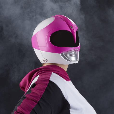 Hasbro Mighty Morphin Power Rangers Pink Ranger Replica Helmet with ...