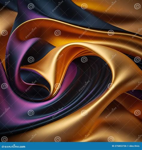 Glossy Fabric Texture Background Stock Photo - Image of crease, luxury ...