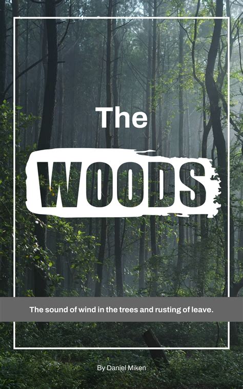 The Woods Book Cover | Book Cover Template