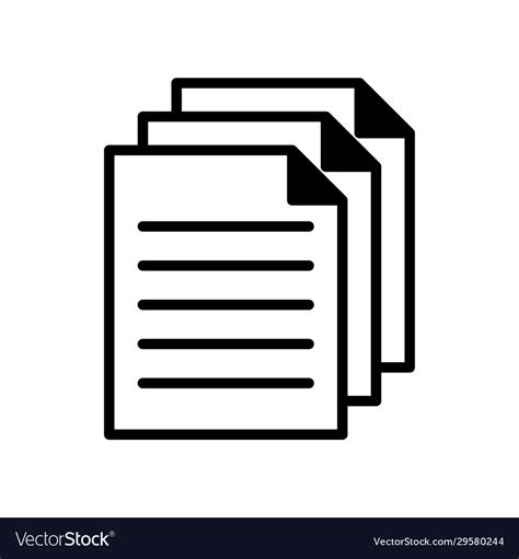 Document - billing icon design template Royalty Free Vector