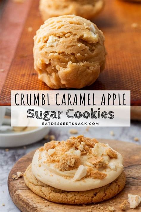 Caramel Apple Cookies | Eat Dessert Snack