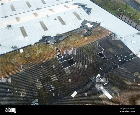 Storm arwen roof damage hi-res stock photography and images - Alamy