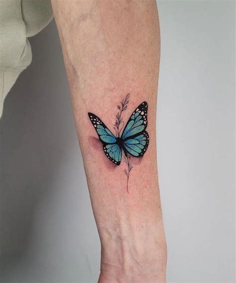 Blue Butterfly Tattoos: Meanings, Designs and Ideas | Art and Design