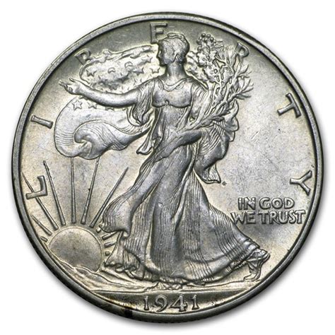 Buy 1916-1947 Walking Liberty Half Dollar AU (Random) | APMEX