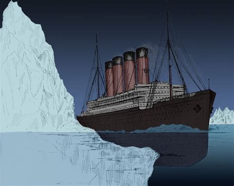 Titanic iceberg underwater - subtitleapex