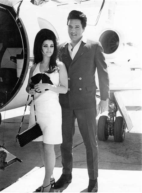 Elvis Presley, shortly after marrying Priscilla Beaulieu in Las Vegas, Nevada, May 1, 1967 ...