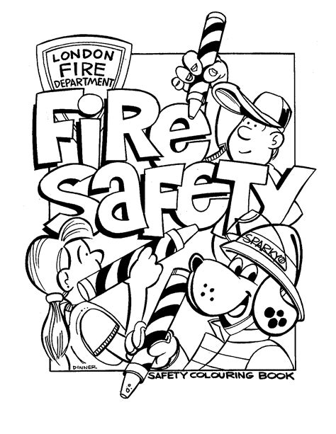 Fire Safety Coloring Pages For Preschool A Preschool - vrogue.co