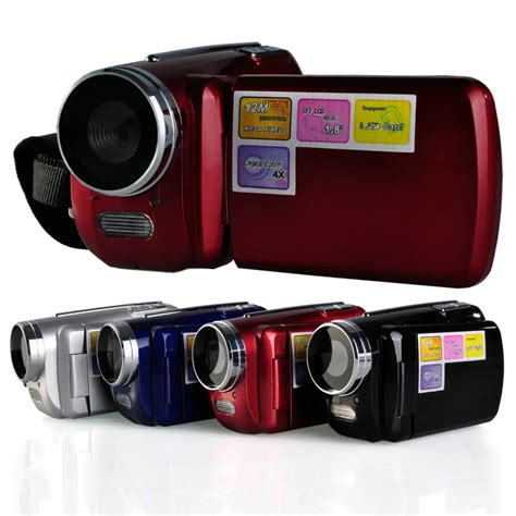 12MP 720P HD Digital Video Camera with 4 x Digital Zoom, 1.8 LCD Screen ...