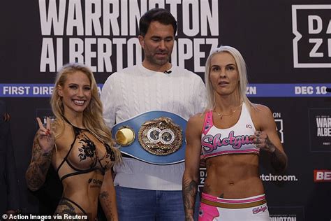 Ebanie Bridges Stuns Followers With Bra She Sees At Weigh-in