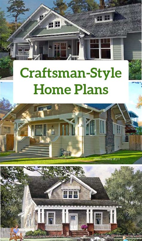 Craftsman Style Home Plans | Craftsman Style House Plans | Bungalow Style Homes