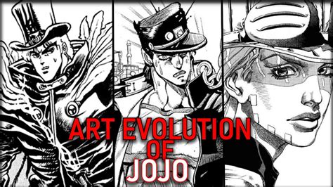 The Evolution of JoJo's Bizarre Adventure's Art - YouTube