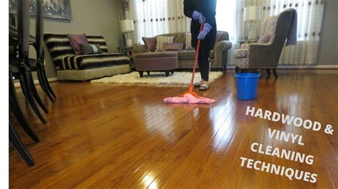 HOW TO CLEAN HARDWOOD & VINYL FLOORS | 2019 - YouTube