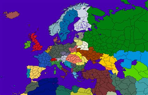 Hoi4 Europe Map