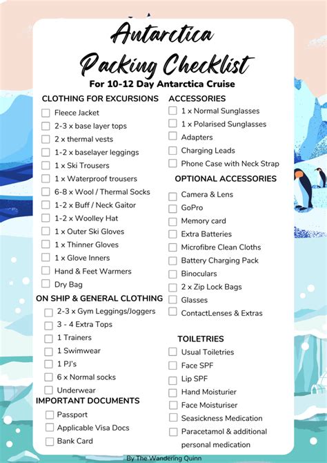 What to Wear in Antarctica & Pack for a 10 Day Cruise! - The Wandering Quinn Travel Blog