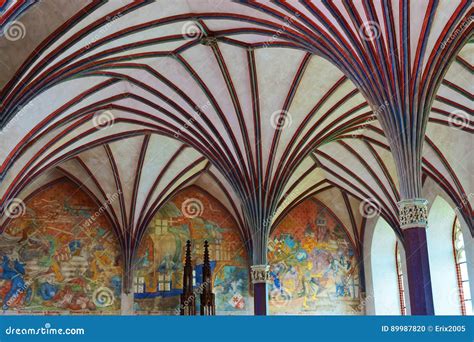 Interior of Malbork Castle Poland Editorial Image - Image of ...