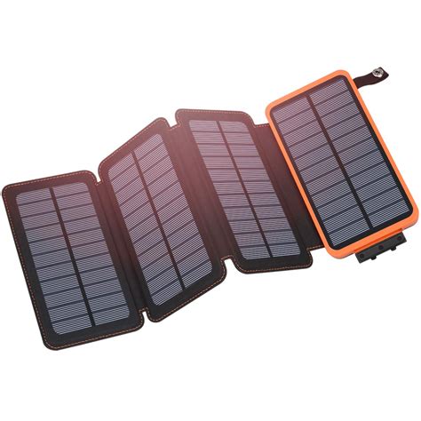 Buy Hiluckey Solar Charger 25000mAh, Outdoor USB C Portable Power Bank ...