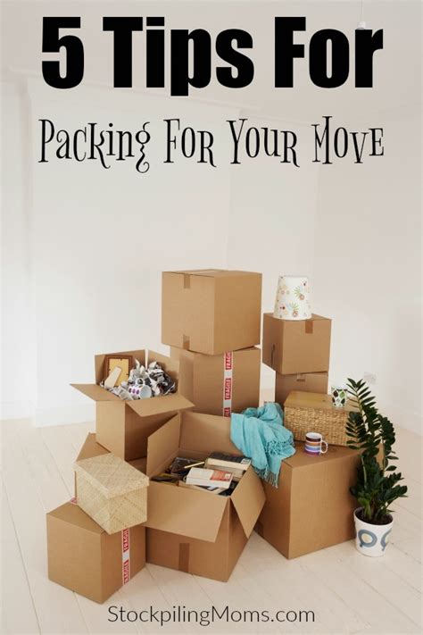 5 Tips For Packing For Your Move