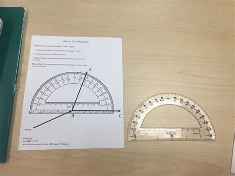 The Math Experience: Protractor or Compass?