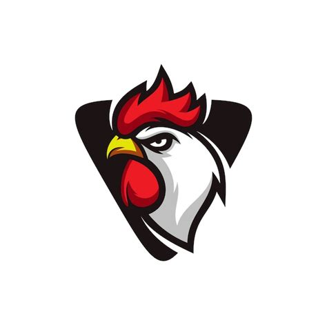 Logo de gallo | Vector Premium