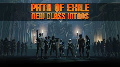 Path of Exile • Fall of Oriath » New Login & Class Intros! - YouTube