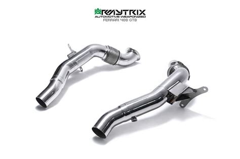 Ferrari 488 Gtb Spider Armytrix Titanium Exhaust Best Aftermarket ...