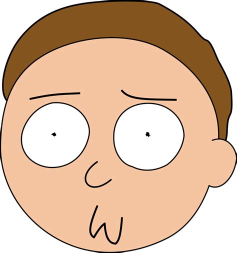 Morty Face by KushMastaFresh on DeviantArt