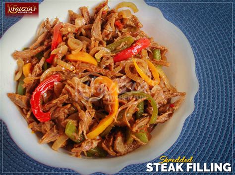 Shredded Steak Filling - Fauzia’s Kitchen Fun