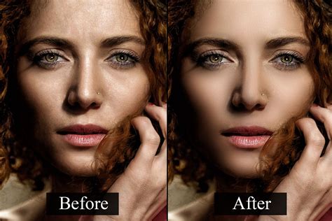 Skin Retouching Photoshop Actions By Dene Studios | TheHungryJPEG