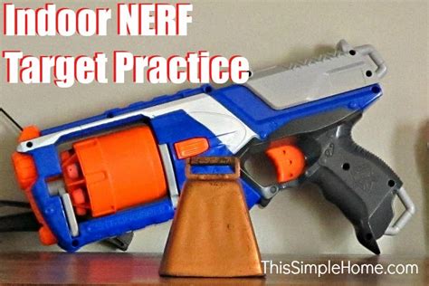 Fun Indoors: Nerf Target Practice - This Simple Home