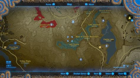 Goron City Breath Of The Wild Map