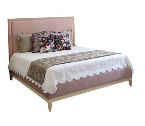 Cleo Rosewater Square Bed - Austin Home Interiors