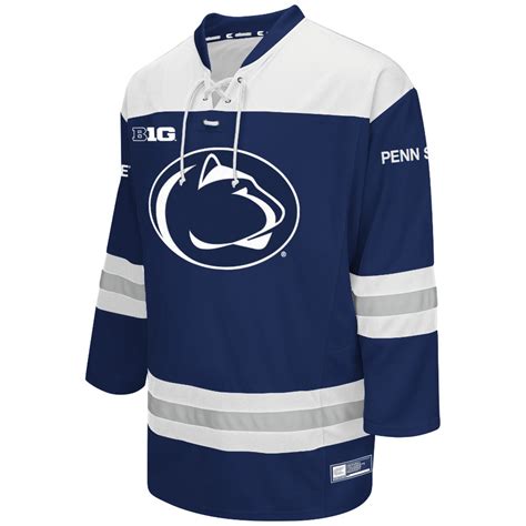 Colosseum Penn State Nittany Lions Navy Hockey Jersey