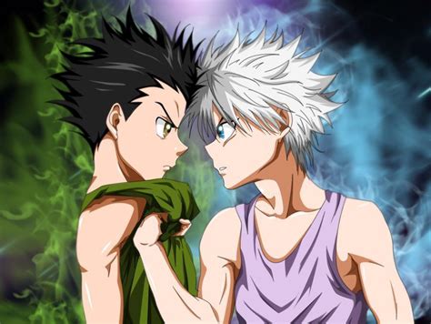 [Fan-art] Gon VS Killua by Sam-Baten on DeviantArt : r/HunterXHunter