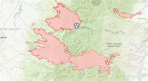 Oregon wildfires Saturday: Details, maps, evacuation information for ...